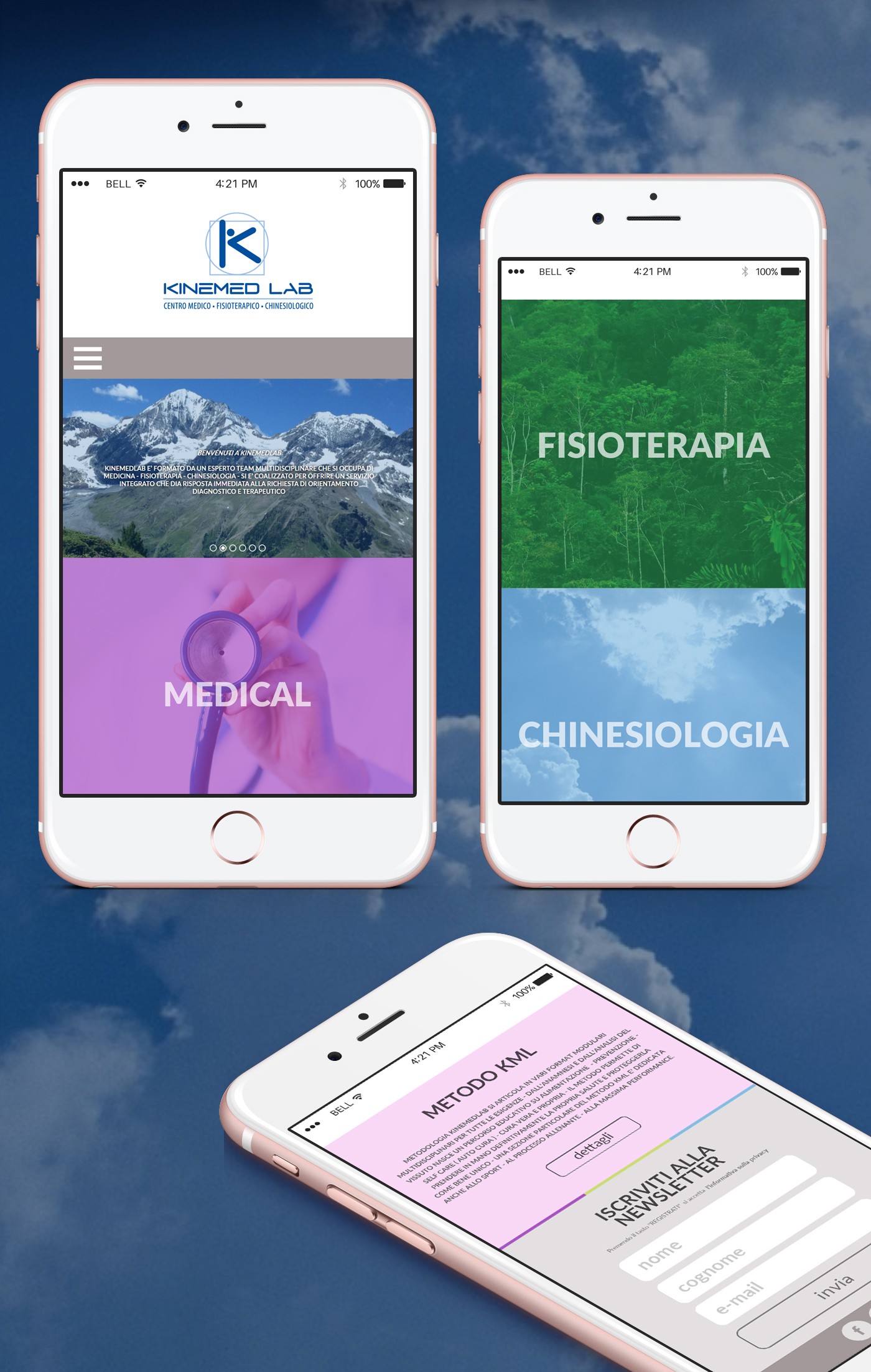 Kinemed lab - responsive design