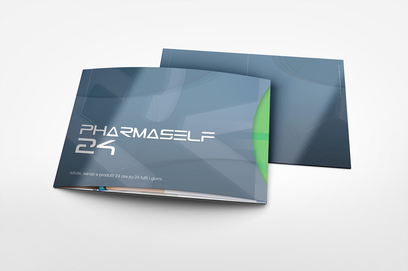 Pharmaself tri-fold brochure