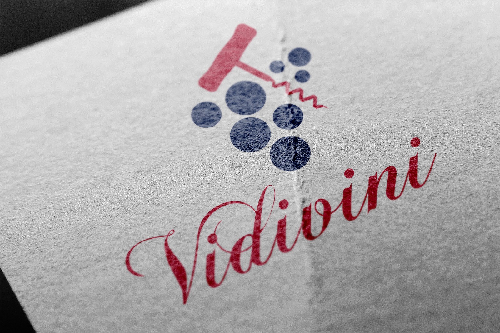 Vidivini - studio del logo